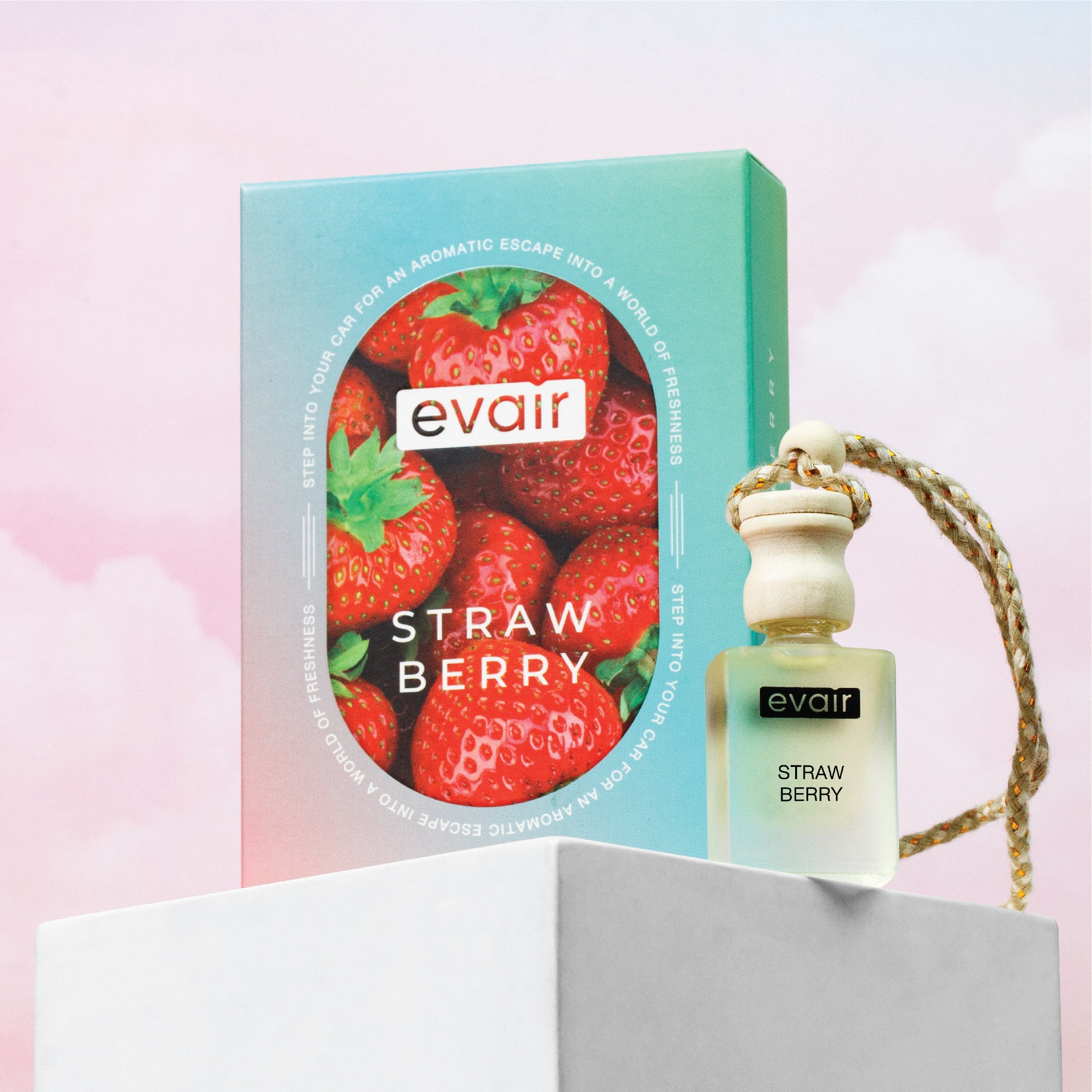 strawberry long lasting car air freshener
