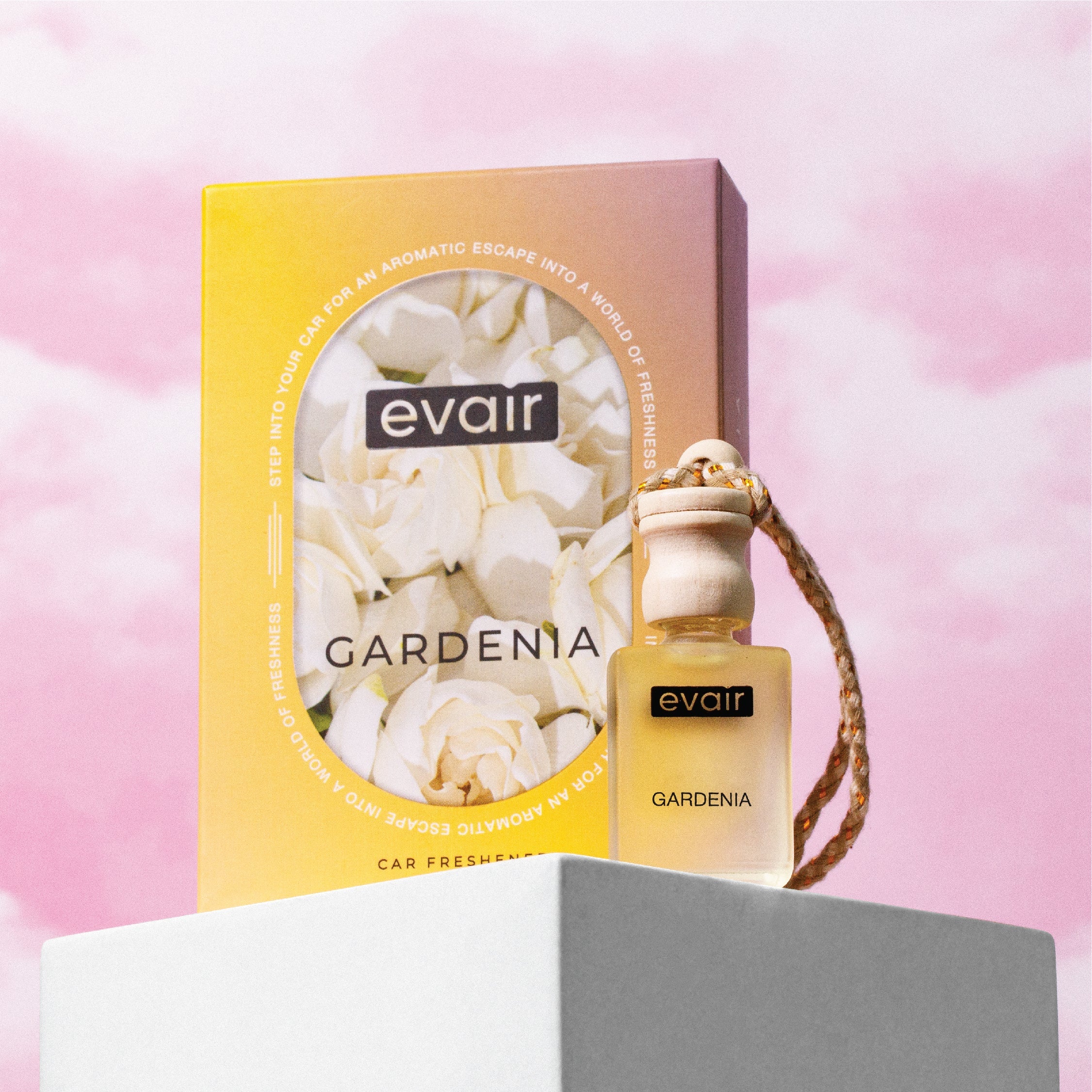 Gardenia car air freshener